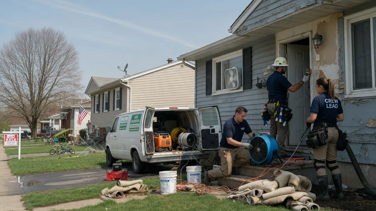 Flood Cleanup in Rose Bud, AR near me