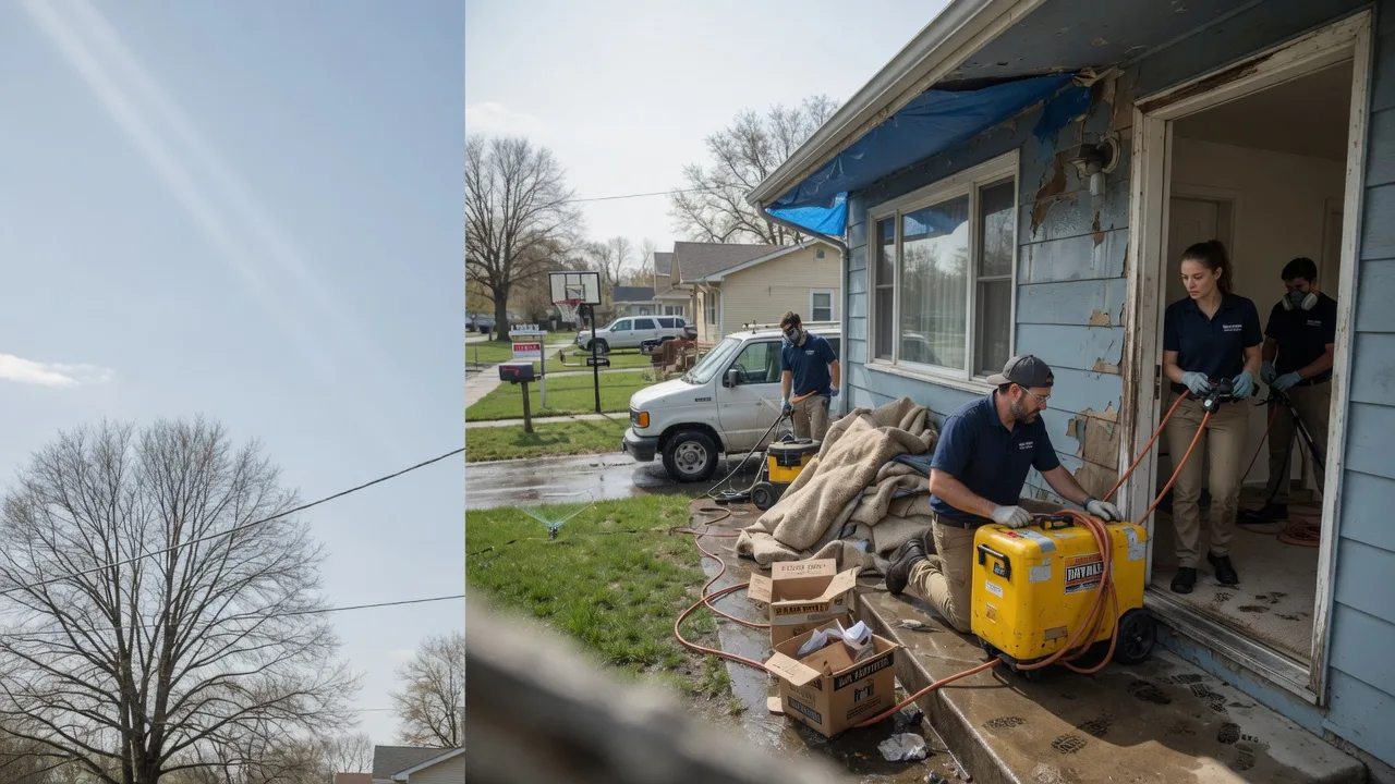 Basement Flood Cleanup in Rose Bud, AR near me